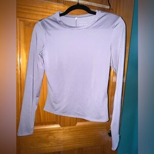 H&M Lavender Long Sleeve Top